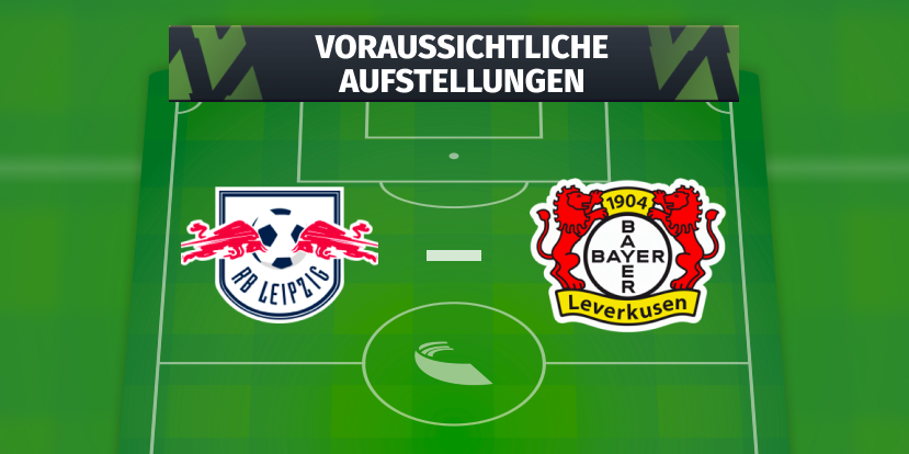 RB Leipzig – Bayer 04 Leverkusen: Voraussichtliche Aufstellungen